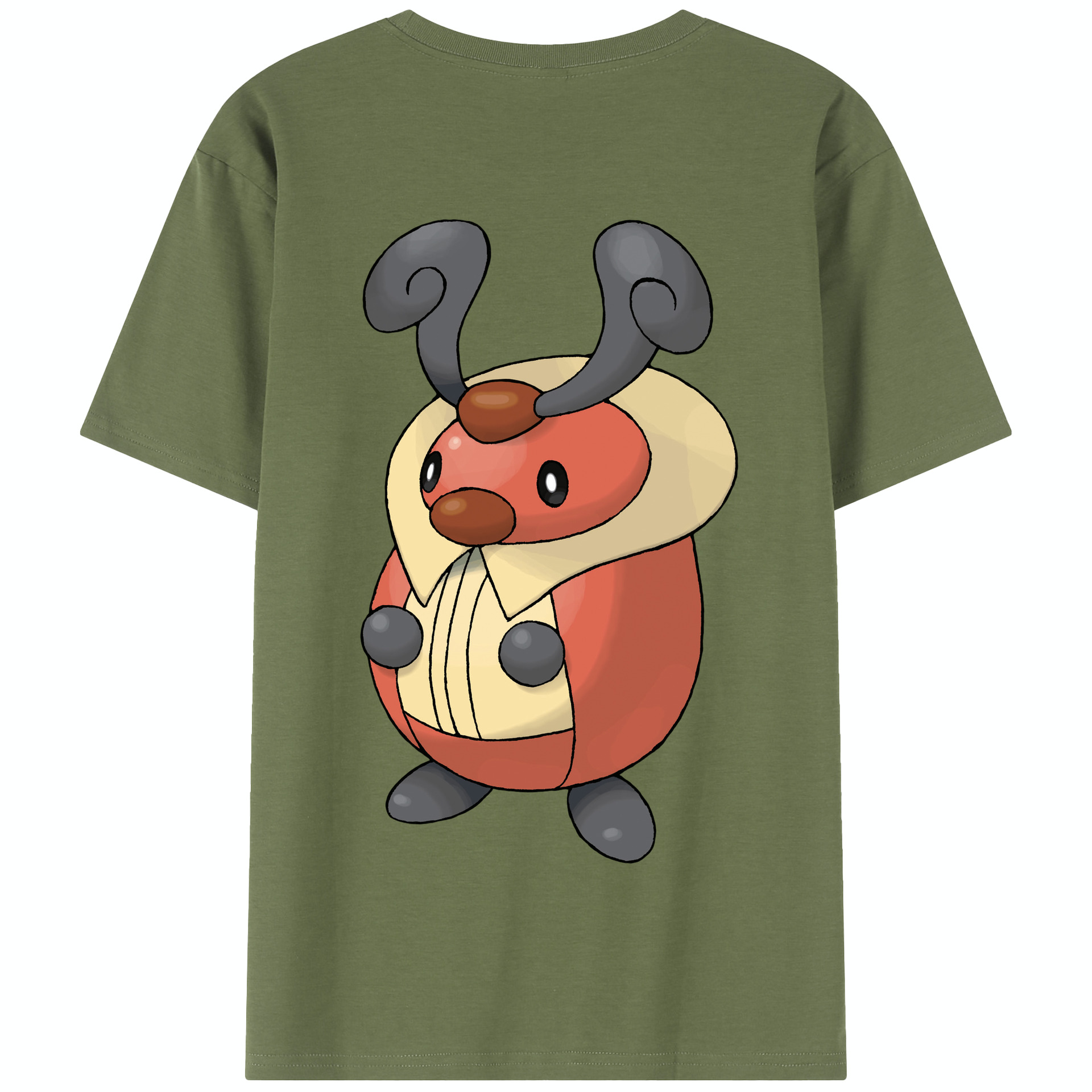 （画像用） ポケットモンスター Pokémon 綿100％半袖Tシャツ（背面プリント）